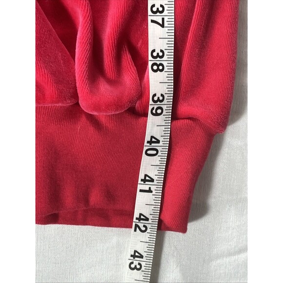 Adidas Velour Joggers XL – Red w/ Pink Undertone, Y2K Streetwear - Picture 12 of 12